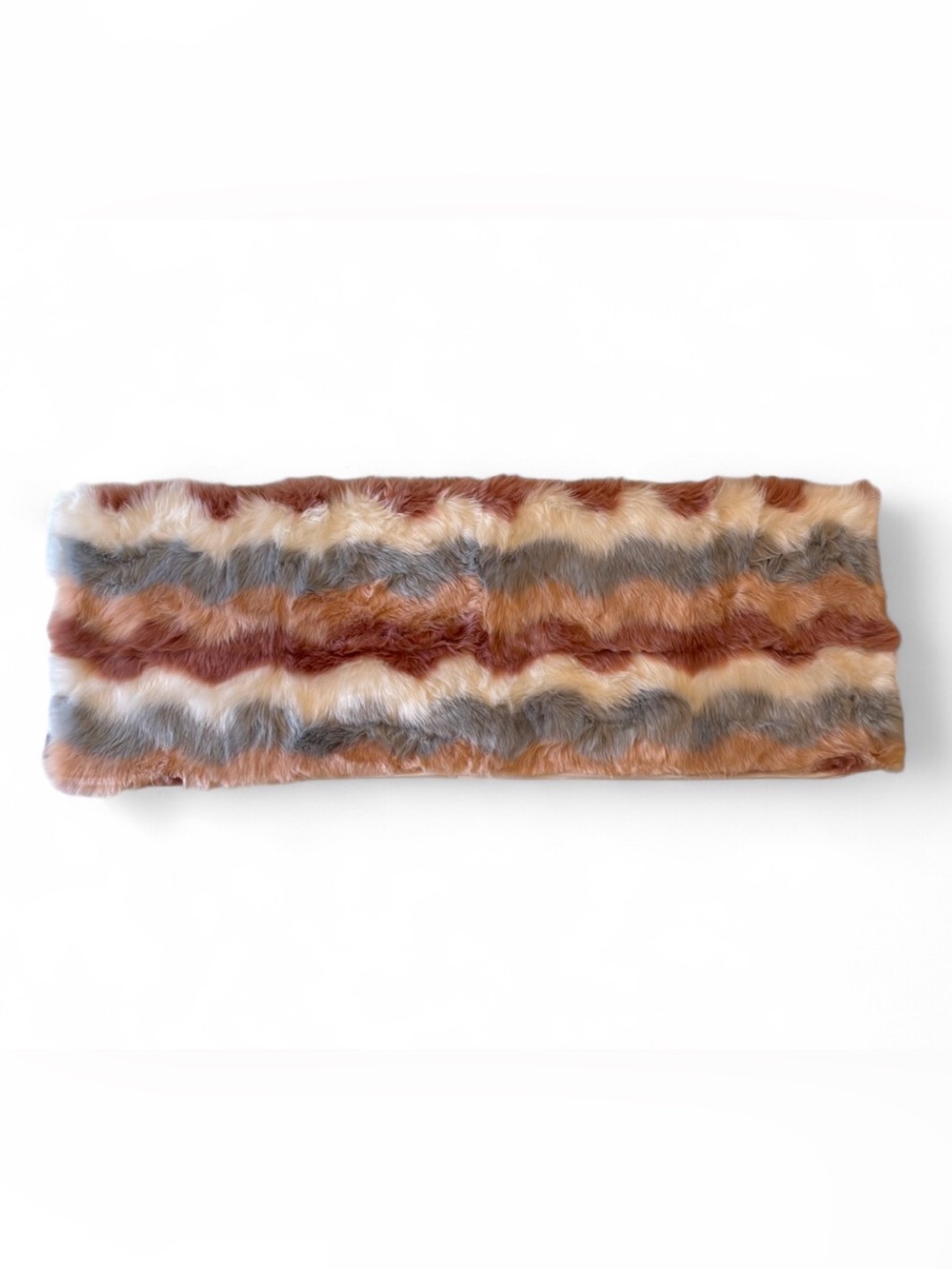 UGG Multicolor Faux Fur Body Pillow Cover
